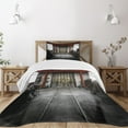 thumbnail image 1 of Ambesonne Industrial Quilted Bedspread Set 2 Pcs, Rusty Storage, Twin Size, Multicolor, 1 of 5