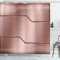 thumbnail image 1 of Ambesonne Industrial Shower Curtain, Realistic Look Plate, 69"Wx75"L, Rose, 1 of 3