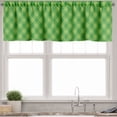 thumbnail image 1 of Ambesonne Irish Valance Pack of 2, Retro Green Checkered, 54"X12", Green Lime Green, 1 of 5