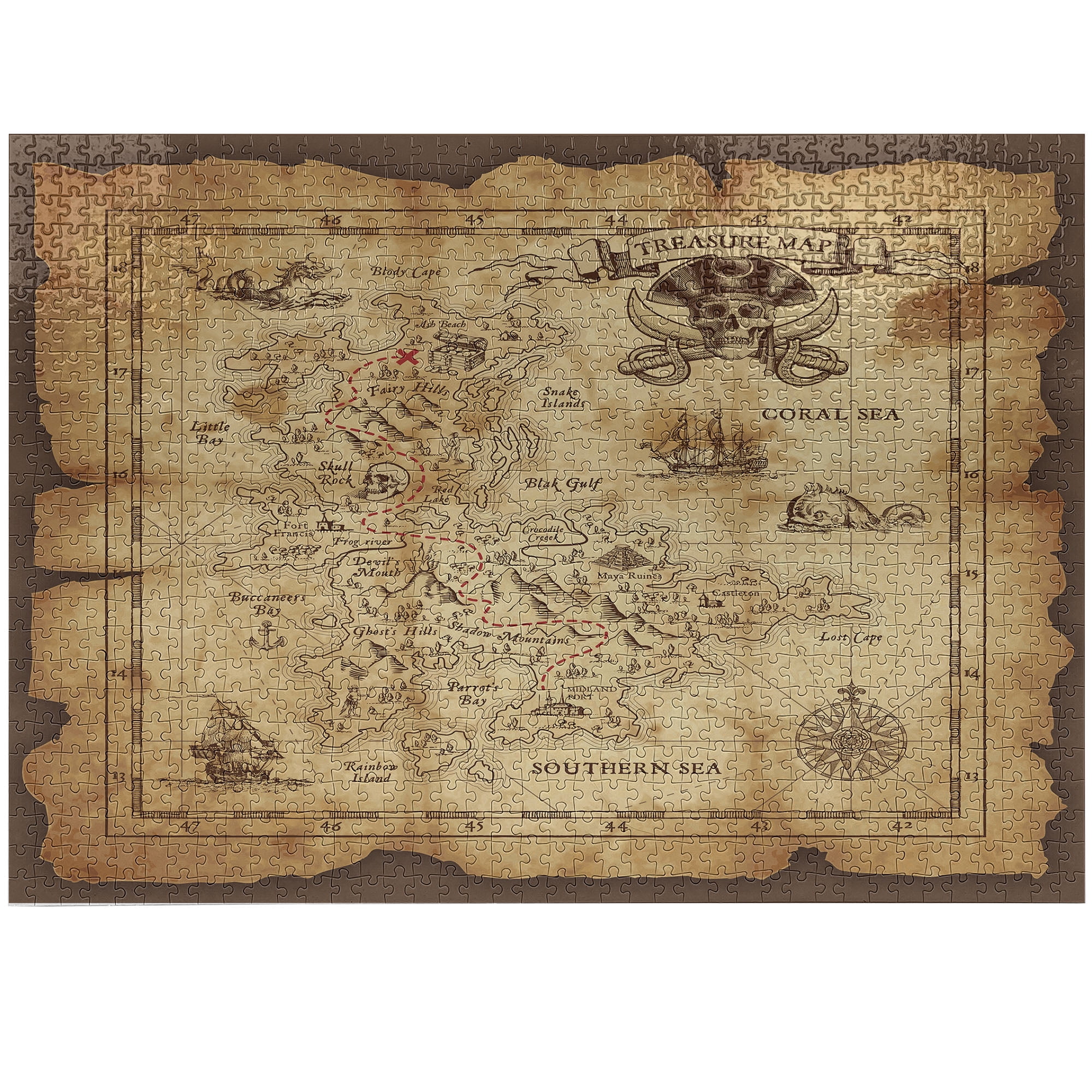 Treasure Map Game