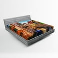 thumbnail image 1 of Ambesonne Italy Fitted Sheet, Venice Canal Cityscape, Queen Size, Multicolor, 1 of 2