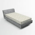 thumbnail image 1 of Ambesonne Ivory Fitted Sheet, Rococo Style Oriental, Twin XL Size, Cream Tan, 1 of 2