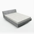 thumbnail image 1 of Ambesonne Ivory Fitted Sheet, Spring Blossoms Field, Full Size, White Beige, 1 of 2