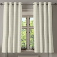 thumbnail image 1 of Ambesonne Ivory Grommet Curtain, Rococo Style Oriental, 50" x 54", Cream Tan, 1 of 6