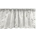 thumbnail image 1 of Ambesonne Ivory Window Valance, Spring Blossoms Field, 54" X 12", White Beige, 1 of 3