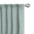 thumbnail image 1 of Ambesonne Ivory and Blue 4-Panel Curtains, Squares Lines, 56"x63", Pale Blue and Ivory, 1 of 4