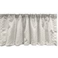 thumbnail image 1 of Ambesonne Ivory and Blue Window Valance, Floral Inspirations, 54" X 18", Bluegrey and Ivory, 1 of 3