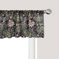 thumbnail image 1 of Ambesonne Jacobean Window Valance, Paisley, 54" X 18", Indigo Multicolor, 1 of 3