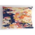 thumbnail image 1 of Ambesonne Japanese Pillow Sham, Traditional Flowers, 36" X 20", Multicolor, 1 of 2