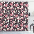 thumbnail image 1 of Ambesonne Japanese Shower Curtain, Night Garden Sakura, 69"Wx84"L, Multicolor, 1 of 3