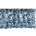 thumbnail image 1 of Ambesonne Japanese Wave Window Valance, Water Splash Foam, 42" x 12", Pale Blue Navy Blue, 1 of 3