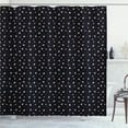 thumbnail image 1 of Ambesonne Jasmine Shower Curtain, Fawn Leaves Blush Petals, 69"Wx75"L, Charcoal Grey Multicolor, 1 of 5