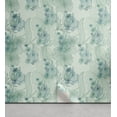thumbnail image 1 of Ambesonne Jungle Boho Peel & Stick Wallpaper for Home, Dreamy Flowers Retro, 13"x72", Almond Green Sea Green, 1 of 5