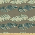 thumbnail image 1 of Ambesonne Jungle Fabric by the Yard Upholstery, Tropical Atmosphere Forest, 10 Yards, Sage Green Slate Blue, 1 of 5
