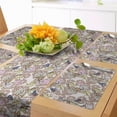 thumbnail image 1 of Ambesonne Jungle Table Runner & Placemats, Monkey on Abstract Trees, Placemat 4 pcs + Runner 14"x90", Pale Taupe Multicolor, 1 of 2