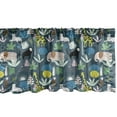 thumbnail image 1 of Ambesonne Jungle Window Valance, Art Forest Animals, 54" X 12", Multicolor, 1 of 3