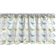 thumbnail image 1 of Ambesonne Kangaroo Window Valance, Group of Cheerful Kangaroos Jumping Together and Carrying Babies in the Pouch, Curtain Valance for Kitchen Bedroom Decor with Rod Pocket, 54" X 18", Multicolor, 1 of 3