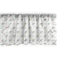 thumbnail image 1 of Ambesonne Kangaroo Window Valance, Tulip Flower and Animals, 54" X 18", Almond Green Camel Taupe, 1 of 5