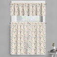 thumbnail image 1 of Ambesonne Kitchen Valance & Curtain, Japanese Dish Sushi Rolls, 55"x45", Salmon and Dark Blue Grey, 1 of 7