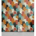 thumbnail image 1 of Ambesonne Kittens Peel & Stick Wallpaper for Home, Funny and Colorful Cats, 13"x36", Multicolor, 1 of 6