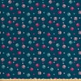 thumbnail image 1 of Ambesonne Ladybug Fabric by the Yard Upholstery, Vibrant Colors Hearts, 5 Yards, Multicolor, 1 of 4