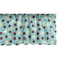 thumbnail image 1 of Ambesonne Ladybug Window Valance, Daisy Blossom Spring, 54" X 18", Multicolor, 1 of 3