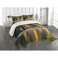 thumbnail image 1 of Ambesonne Lake Tahoe Quilted Bedspread Set 3 Pcs, Carnelian Bay Photo, Queen Size, Multicolor, 1 of 3