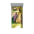 thumbnail image 1 of Ambesonne Landscape Fitted Sheet & Pillow Sham Set, Spring Park Walkway, Twinxl, Multicolor, 1 of 2