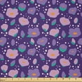 thumbnail image 1 of Ambesonne Lavender Color Fabric by the Yard Microfiber, Lilac Flowers Spring, 2 Yards, Quartz Soft Pink, 1 of 2