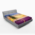 thumbnail image 1 of Ambesonne Lavender Fitted Sheet, French Countryside, Full Size, Multicolor, 1 of 2