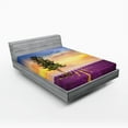 thumbnail image 1 of Ambesonne Lavender Fitted Sheet, French Countryside, Queen Size, Multicolor, 1 of 2