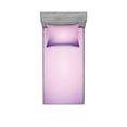 thumbnail image 1 of Ambesonne Lavender Fitted Sheet & Pillow Sham Set, Pink and Purple Ombre, Twin, Pale Pink Lilac, 1 of 2