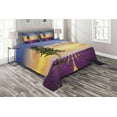 thumbnail image 1 of Ambesonne Lavender Quilted Coverlet 3 Pcs, French Countryside, Queen Size, Multicolor, 1 of 2