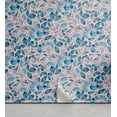 thumbnail image 1 of Ambesonne Leaf Peel & Stick Wallpaper for Home, Spring Botanical Leaves Art, 13"x100", Blush Sea Blue and Violet, 1 of 1