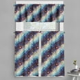 thumbnail image 1 of Ambesonne Leaf Valance & Curtain, Diagonal Gradient Lotus, 55"x36", Multicolor, 1 of 6