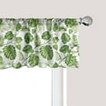 thumbnail image 1 of Ambesonne Leaf Window Valance, Swirls Palm Banana Trees, 54" X 12", Pale Green, 1 of 3