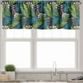 thumbnail image 1 of Ambesonne Leaf Window Valance, Tropical Jungle Pattern, 54" X 12", Multicolor, 1 of 3