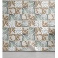 thumbnail image 1 of Ambesonne Leafy Design Peel & Stick Wallpaper for Home, Pop Art Look Leaves, 13"x100", Caramel Cadet Blue, 1 of 5