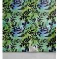 thumbnail image 1 of Ambesonne Leafy Design Peel & Stick Wallpaper for Home, Tropical Silhouettes, 13"x72", Charcoal Grey Lime Green, 1 of 1