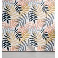 thumbnail image 1 of Ambesonne Leafy Pattern Peel & Stick Wallpaper for Home, Art Tropical Leaves, 13"x100", Coral Dark Yellow White, 1 of 1