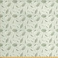 thumbnail image 1 of Ambesonne Leaves Fabric by the Yard Upholstery, Floral Motifs Ornate, 5 Yards, Cream Sage Green, 1 of 4