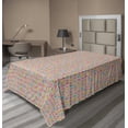 thumbnail image 1 of Ambesonne Leaves Flat Sheet, Autumn Colorful Leafy Motif, TwinXL Size, Dust and Multicolor, 1 of 1