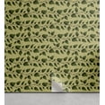 thumbnail image 1 of Ambesonne Leaves Greenery Peel & Stick Wallpaper for Home, Horizontal Leaf Art, 13"x72", Avocado Green and Fern Green, 1 of 5