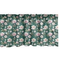 thumbnail image 1 of Ambesonne Leaves Window Valance, Petals on the Water, 42" x 12", Laural Green Multicolor, 1 of 3