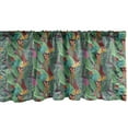 thumbnail image 1 of Ambesonne Leaves Window Valance, Tropical Jungle Composition, 54" X 12", Multicolor, 1 of 3