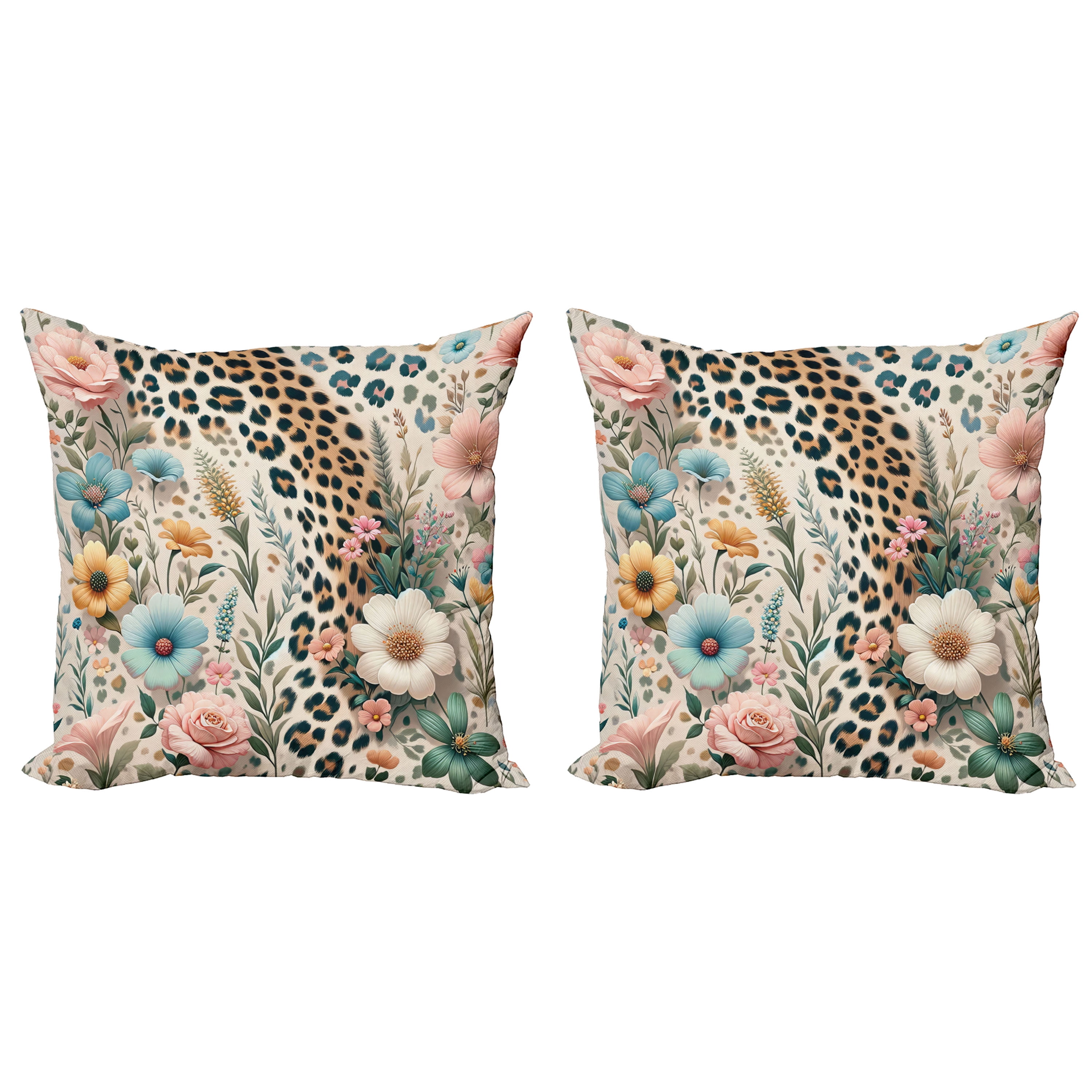 Ambesonne Reversible Pillow Cover (Set of 2)