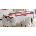 thumbnail image 1 of Ambesonne Letter B Tablecloth Rectangular Table Cover, Gothic Abstract B Sign, 60"x84", Multicolor, 1 of 4