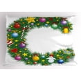 thumbnail image 1 of Ambesonne Letter C Pillow Sham, Celebration Design, 26" X 20", Multicolor, 1 of 2