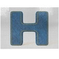 thumbnail image 1 of Ambesonne Letter H Jigsaw Puzzle Durable Cardboard, Denim Writing, 1000 pcs, Blue Marigold, 1 of 1