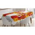 thumbnail image 1 of Ambesonne Letter H Tablecloth Rectangular Table Cover, Summer Vibes Letter, 52"x70", Multicolor, 1 of 4